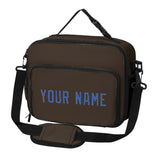 Custom Brown Sky Blue Lunch Bag