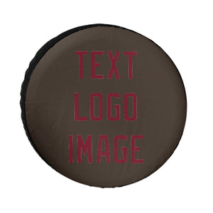 Custom Brown Crimson Red Truck Tires