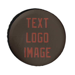 Custom Brown Coral Red Truck Tires