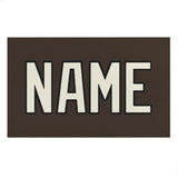 Custom Brown Cream Beach Towel