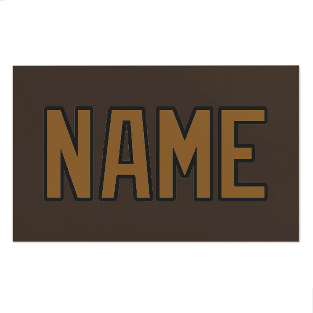 Custom Brown Khaki Beach Towel