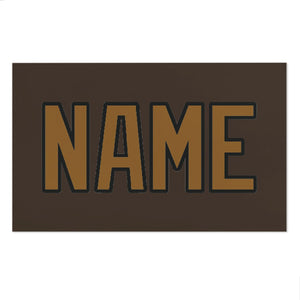 Custom Brown Khaki Beach Towel