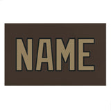 Custom Brown Light Khaki Beach Towel