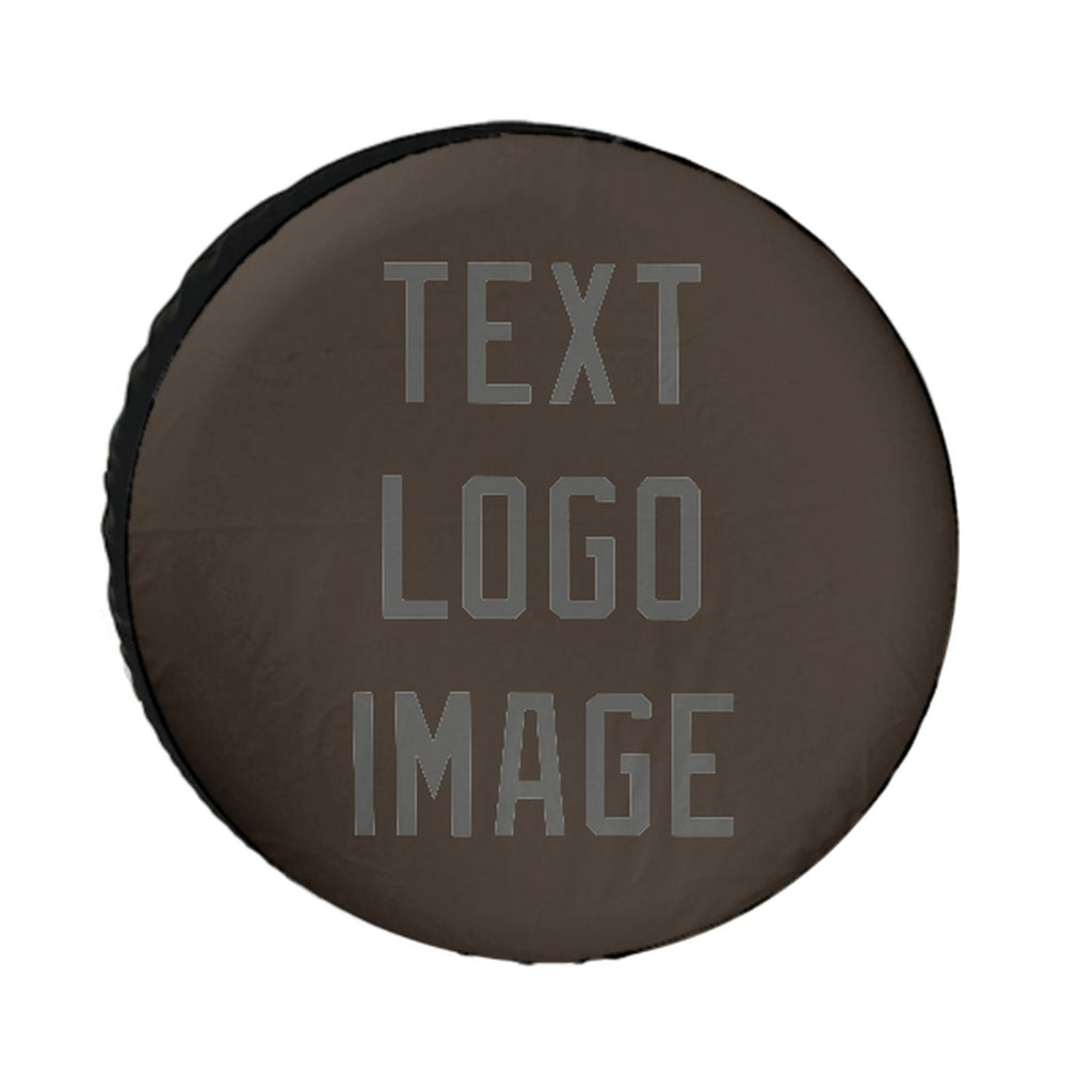 Custom Brown Dark Grey Truck Tires