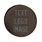 Custom Brown Dark Grey Truck Tires