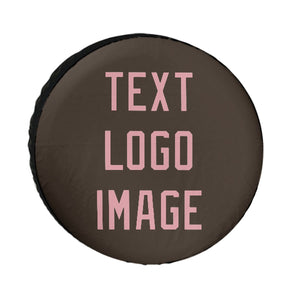 Custom Brown Light Pink Truck Tires