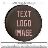 Custom Brown Light Pink Truck Tires