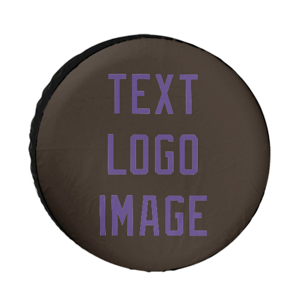 Custom Brown Light Purple Truck Tires