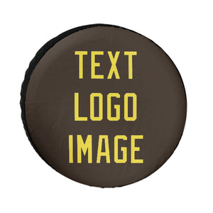 Custom Brown Light Yellow Truck Tires
