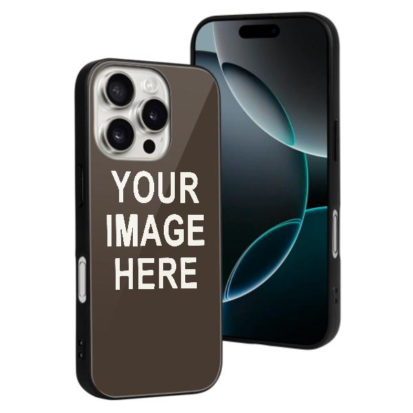 Custom Brown White Phone Case