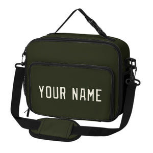 Custom Olive Cream Lunch Bag