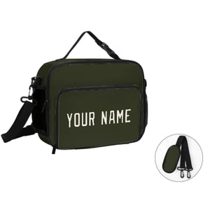 Custom Olive Cream Lunch Bag