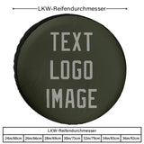 Custom Olive Gray Truck Tires