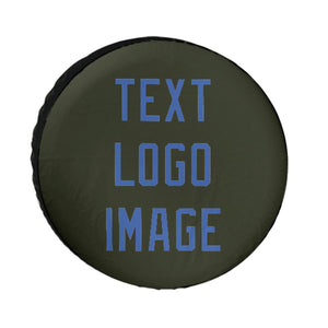 Custom Olive Sky Blue Truck Tires