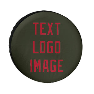 Custom Olive Red Truck Tires