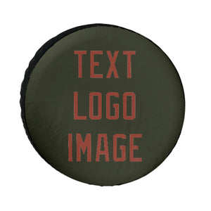 Custom Olive Coral Red Truck Tires