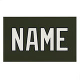 Custom Olive White Beach Towel