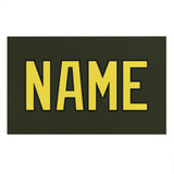 Custom Olive Light Yellow Beach Towel