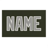 Custom Olive Gray Beach Towel