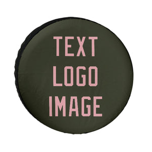 Custom Olive Light Pink Truck Tires