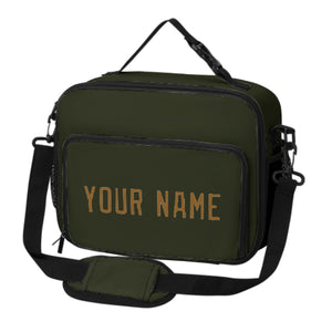 Custom Olive Khaki Lunch Bag