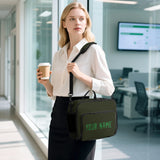 Custom Olive Emerald Green Lunch Bag