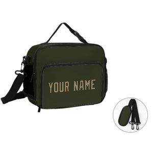 Custom Olive Light Khaki Lunch Bag