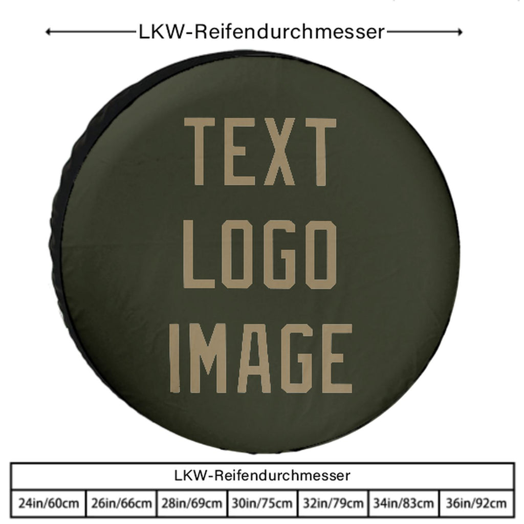 Custom Olive Light Khaki Truck Tires