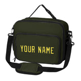 Custom Olive Light Yellow Lunch Bag