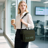 Custom Olive Blue Green Lunch Bag