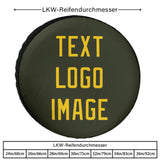 Custom Olive Gold Truck Tires