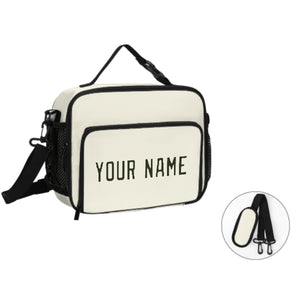 Custom Cream Olive Lunch Bag