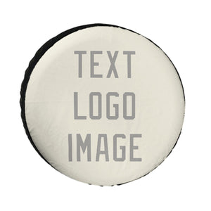 Custom Cream Gray Truck Tires