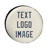 Custom Cream Blue Truck Tires