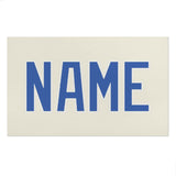 Custom Cream Sky Blue Beach Towel