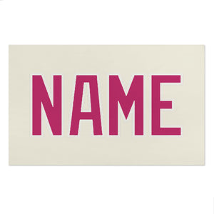 Custom Cream Pink Beach Towel