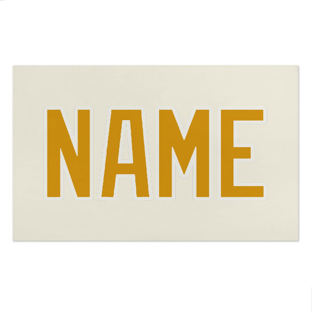 Custom Cream Yellow Beach Towel