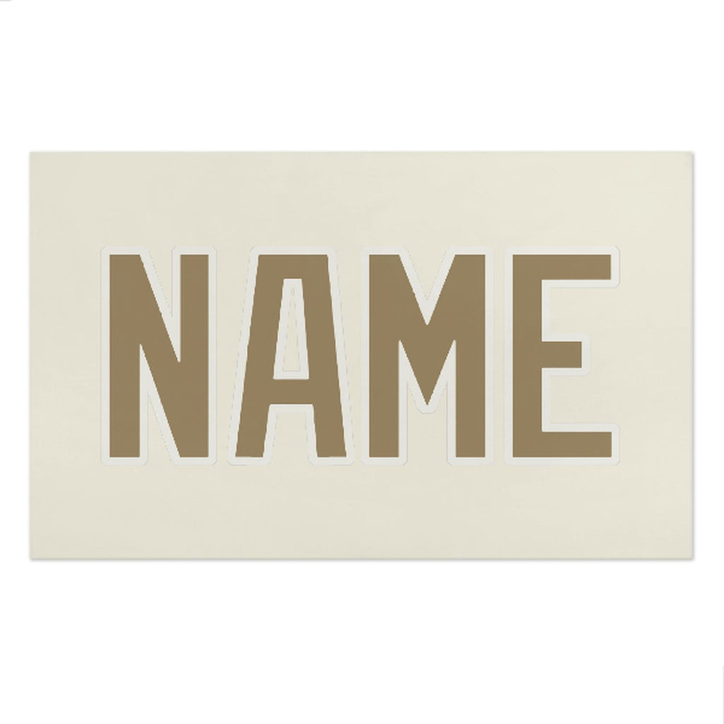 Custom Cream Light Khaki Beach Towel