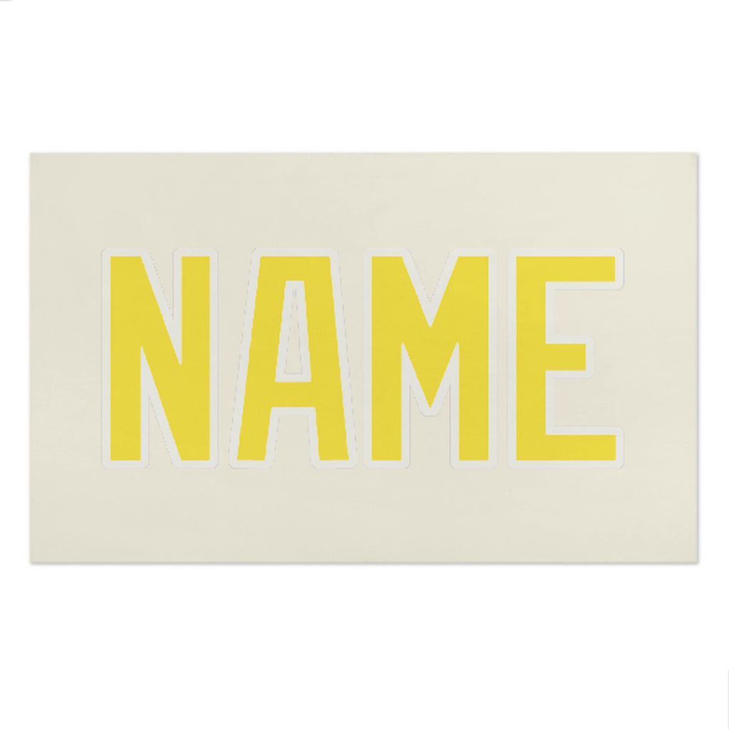 Custom Cream Light Yellow Beach Towel