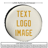 Custom Cream Yellow Truck Tires