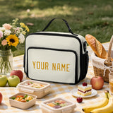 Custom Cream Yellow Lunch Bag