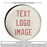 Custom Cream Copper Rose Truck Tires