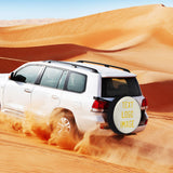 Custom Cream Gold Truck Tires