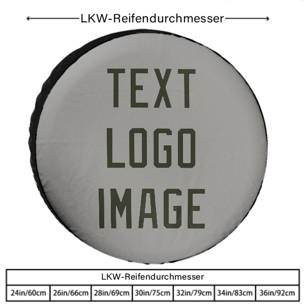 Custom Gray Olive Truck Tires