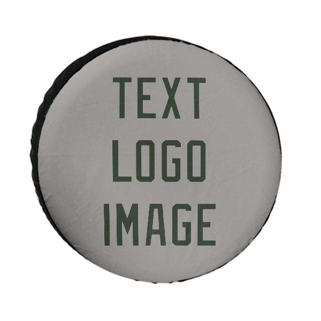 Custom Gray Dark Green Truck Tires