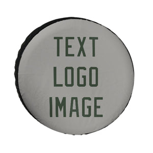 Custom Gray Dark Green Truck Tires