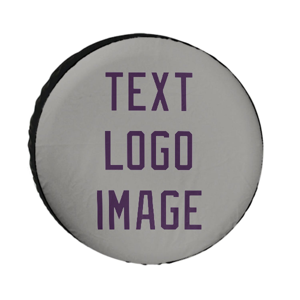 Custom Gray Purple Truck Tires