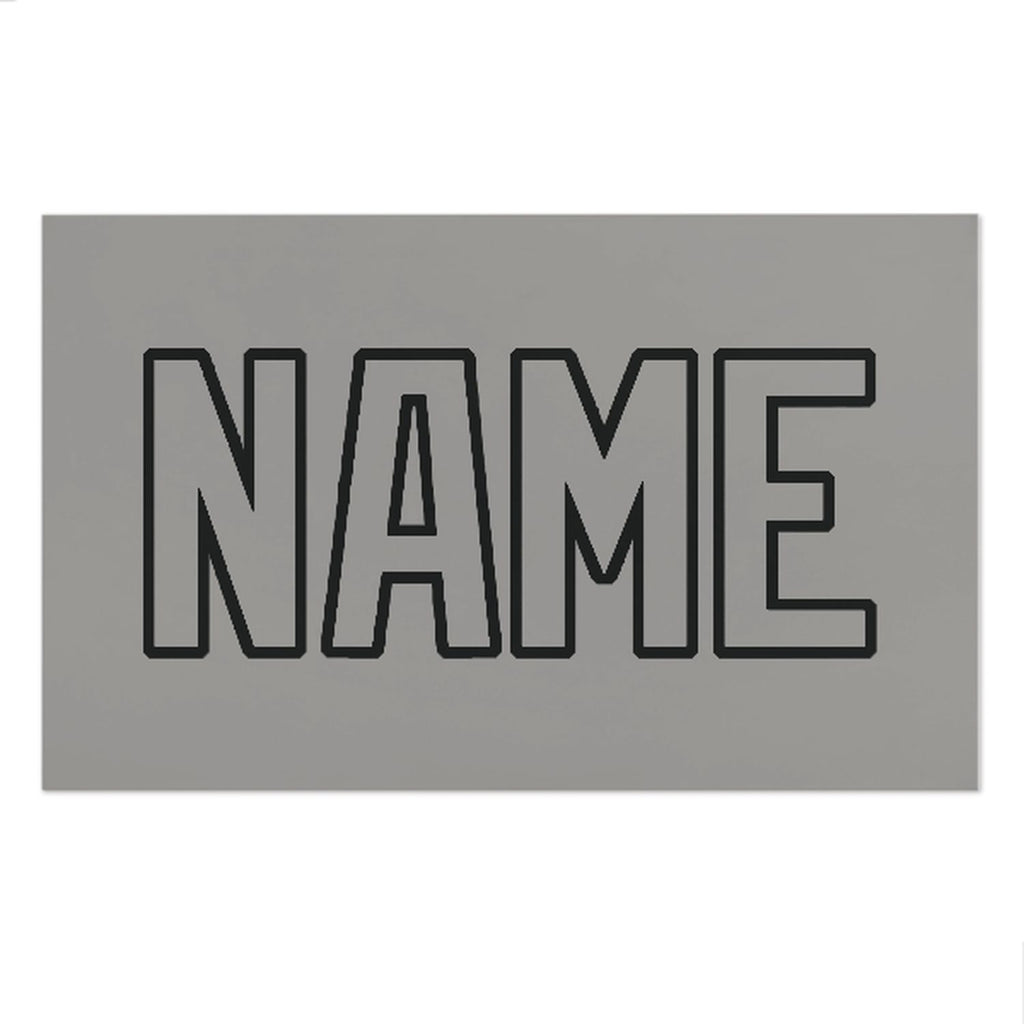 Custom Gray Gray Beach Towel