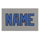 Custom Gray Sky Blue Beach Towel