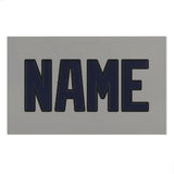 Custom Gray Navy Beach Towel